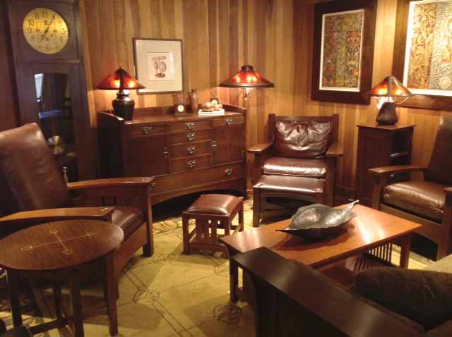 brown look furniture design