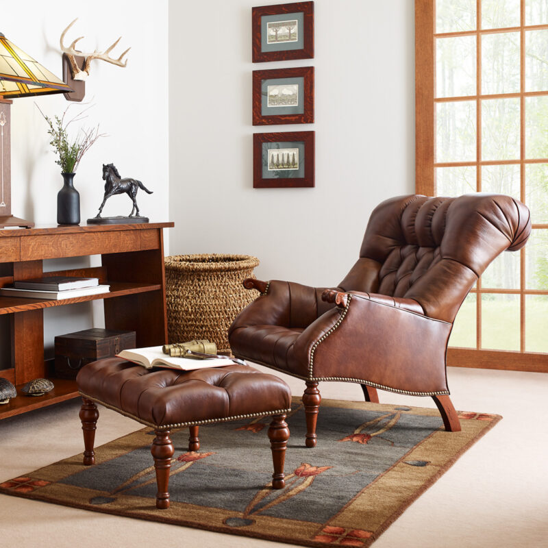 tufted chair