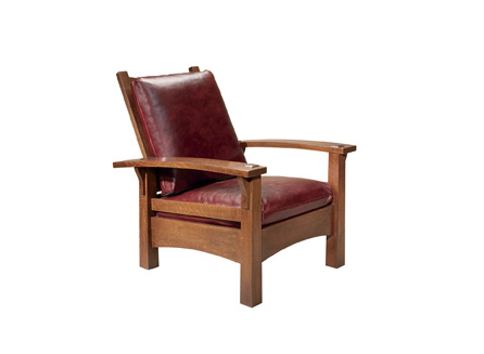 2340 Gus Bow Arm Morris Chair