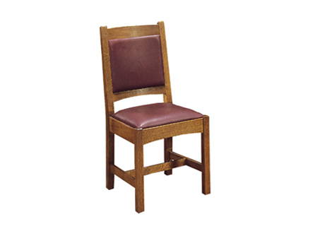 323-S-LB Leather Back Cottage Side Chair