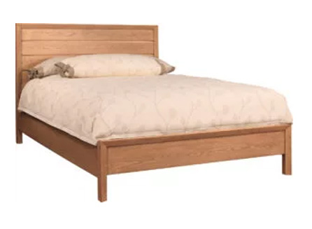 8840 Ash Midtown Wood Panel Bed