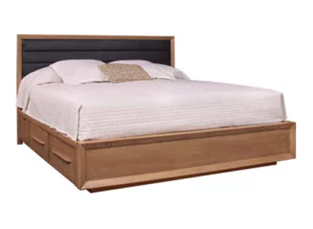 8841 Ash Midtown Upholstered Panel Bed