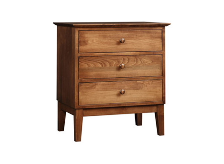 550-463 Gable Road 3 Drawer Night Stand