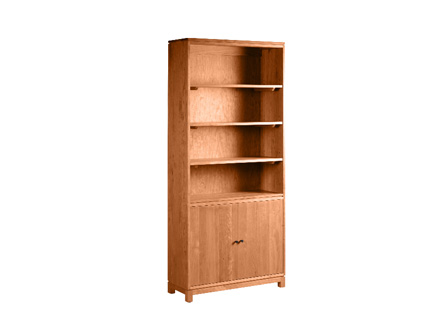 83151 Oxford tall Bookcase with Doors