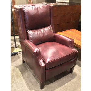 Burgundy Leather Recliner