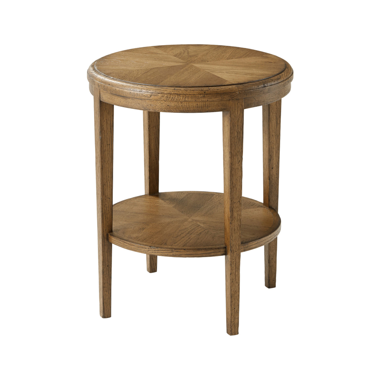 Two Tiered Round Side Table