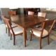 07229 wood dining table and chairs