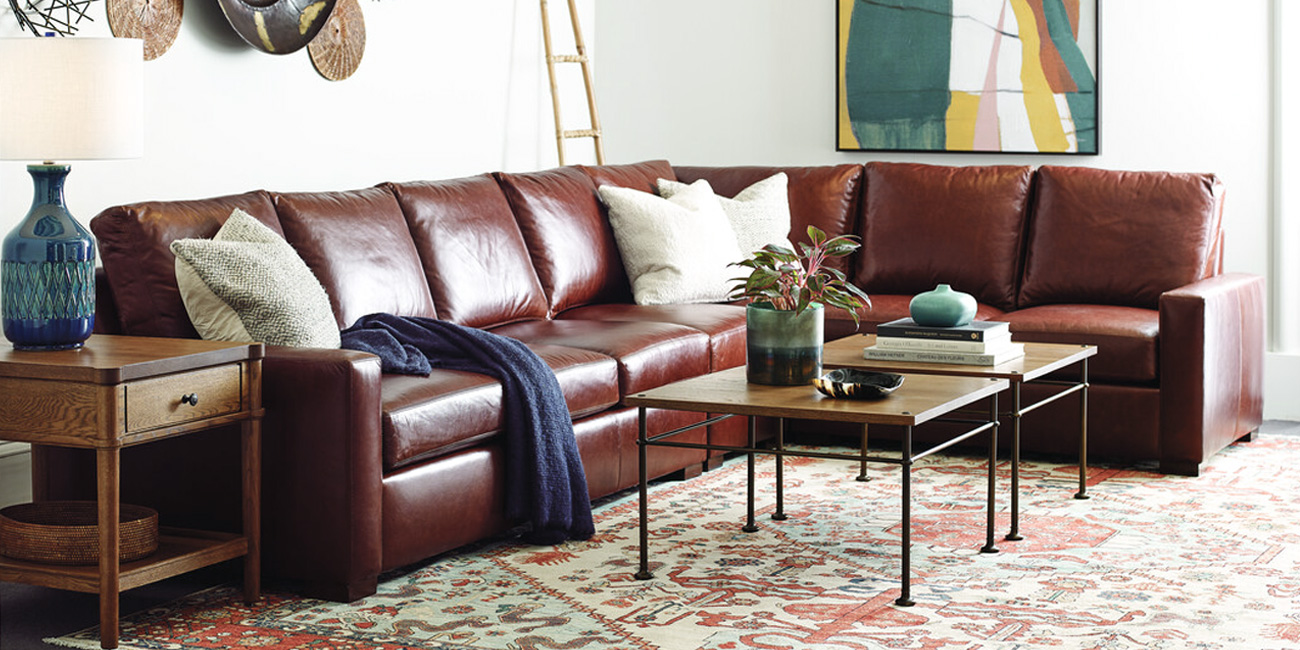 leather Sectional