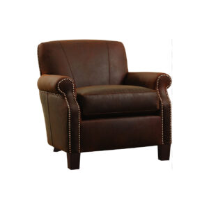 leather occasional chair