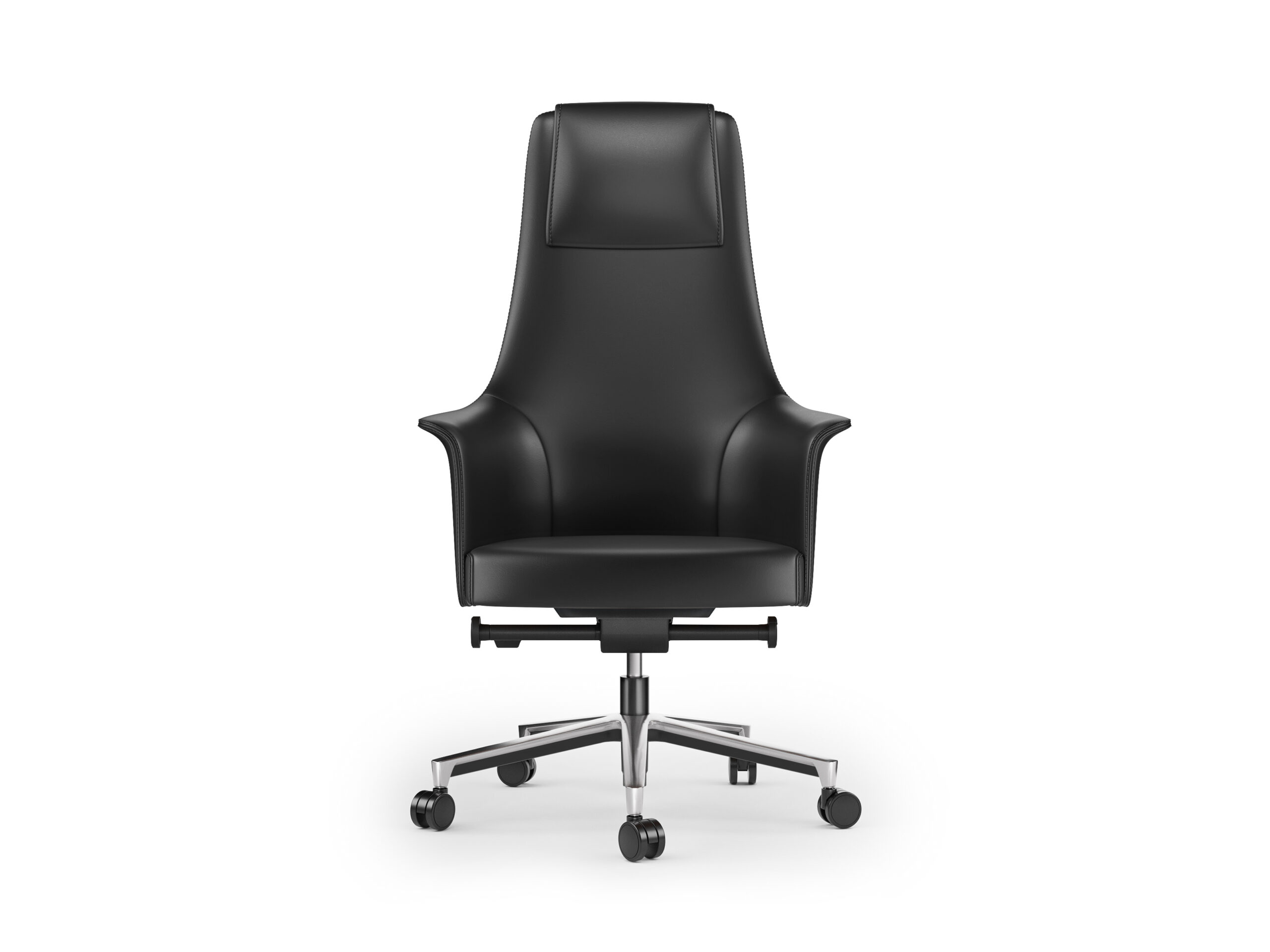 office chair black leather