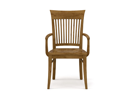 713-921  Gable Wooden Arm Chair 