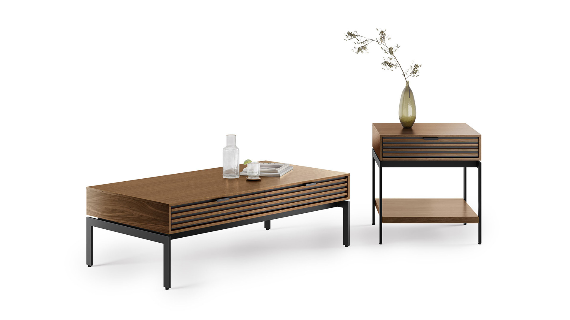 cora coffee table and end table