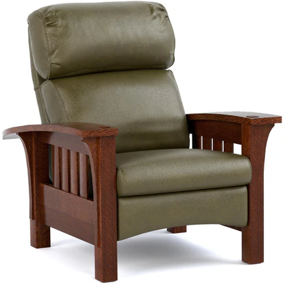 Green Leather Recliner