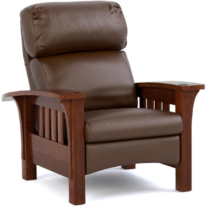 Saddle Leather Recliner