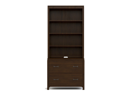 812-642 | 812-648 Dwyer Two-Drawer Cabinet with Hutch