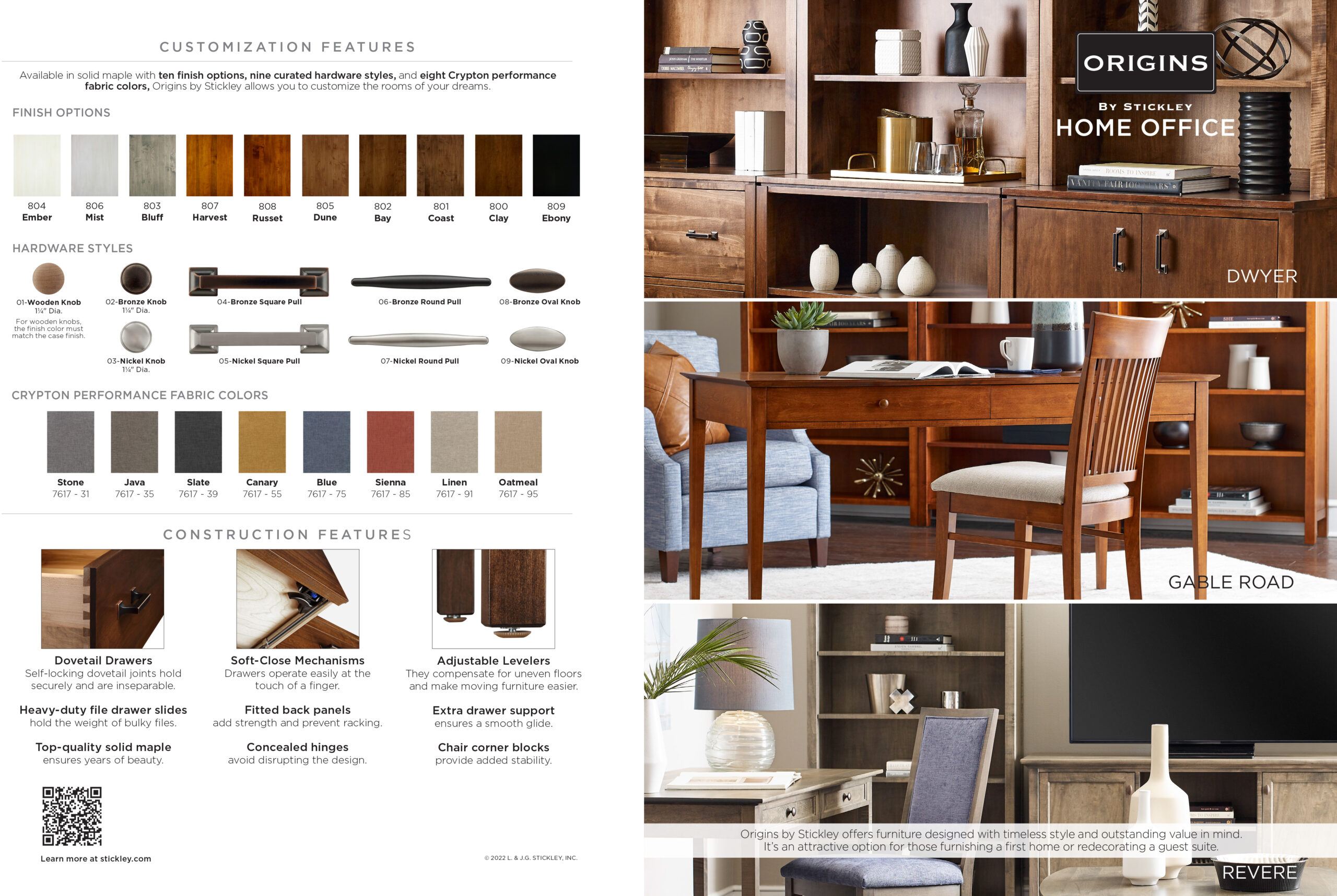 Origins Desk Tearsheet