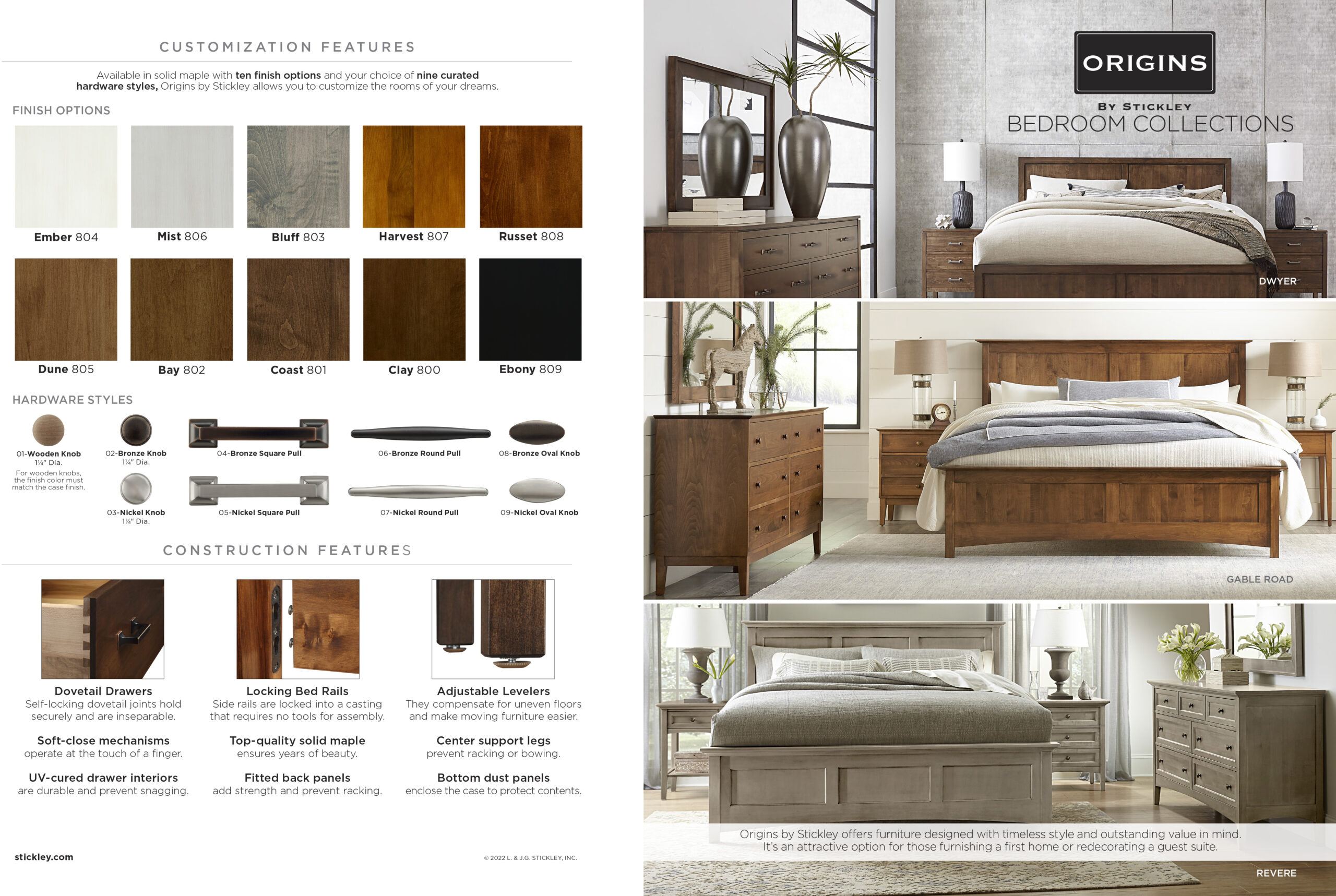 Origins Bedroom Tearsheet