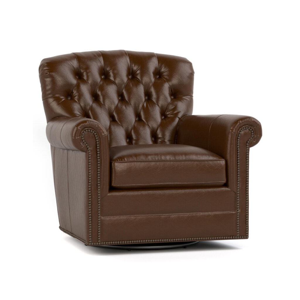 Wharton Tufted Swivel Chair