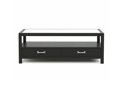 610-301 Dwyer Rectangular Cocktail Table, Glass Top