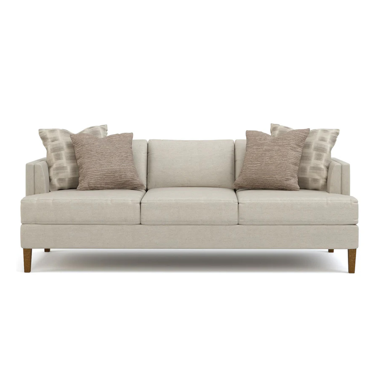Surrey Hills Three-Seat Tuxedo-Arm Sofa